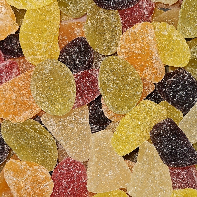 Soft Fruit Jellies Jelly Retro Pick & Mix Sweets Taveners 100g